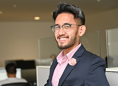 Professional headshot of an executive