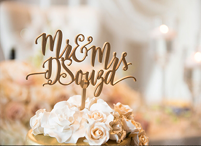 Beautiful wedding cake